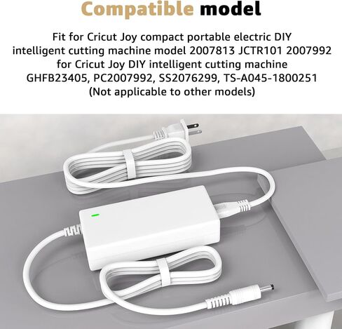 Power Cord Compatible with Cricut Joy Cutting Machine DC18V Charger in Saudi Arabia