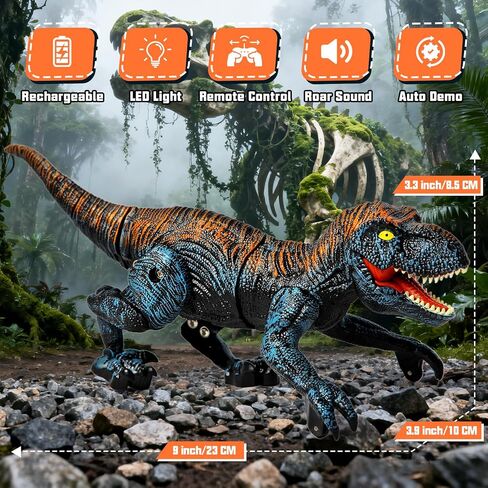 Sunrad Mini Remote Control Dinosaur Toys for Kids 3-5 5-7 8-12 Years Old in Saudi Arabia