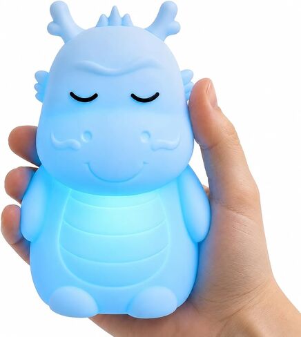 INNERZEN 'Breathing Dragon' 5/5 & 4/7/8 Guided Visual Meditation Tool for Adults & Kids | Mindfulness and ADHD Anxiety Relief | 3-in-1 Sleep Aid Device with Night Light for Calm Your Mind for Stress in Kuwait