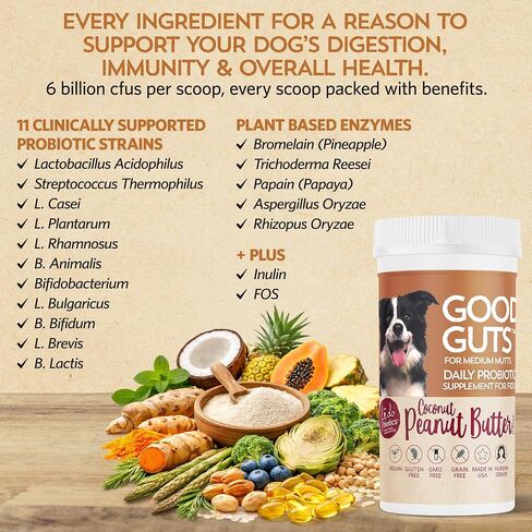 Fidobiotics Good Guts Probiotics for Medium Dogs in Kuwait