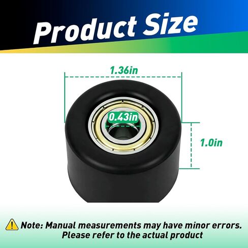 2Pcs Chain Tensioner Pulley Compatible with Yozma IN10 in Saudi Arabia