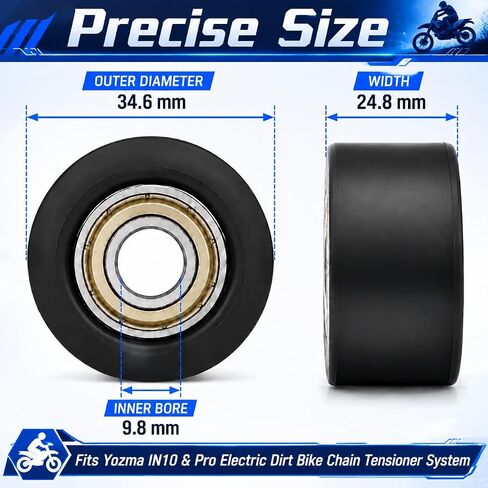 Chain Tensioner Pulley for Yozma IN10 & Pro Electric Dirt Bike in Kuwait