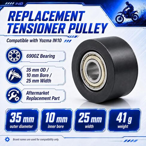 Chain Tensioner Pulley for Yozma IN10 & Pro Electric Dirt Bike in Kuwait