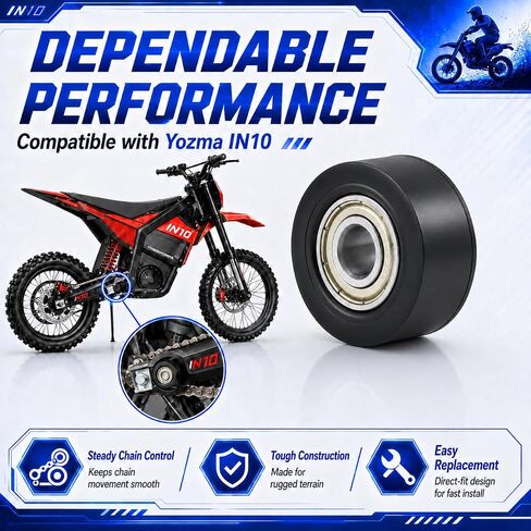 Chain Tensioner Pulley for Yozma IN10 & Pro Electric Dirt Bike in Kuwait