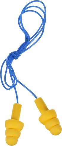3M E-A-R UltraFit Corded Ear Plugs 340-4004, 100-Pair, Yellow, Poly Bag 3404004 in Kuwait