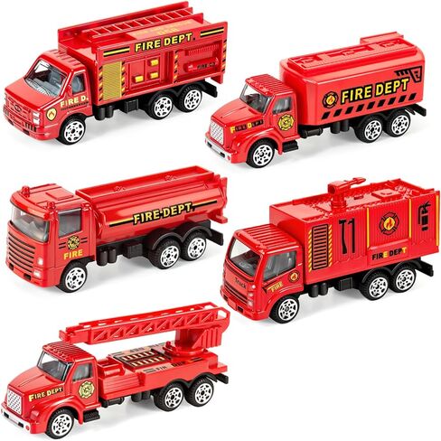 5 Pack Diecast Farm Tractor Toys, Toddlers Farm Toys Tractor Vehicle Set in Saudi Arabia