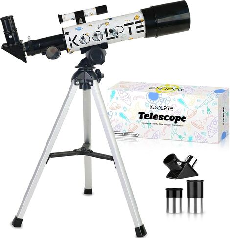 Koolpte Kids Telescope Ages 3+, 50mm Aperture, Tripod & Finder Scope in Saudi Arabia
