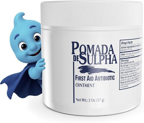 Pomada de Sulpha First Aid Antibiotic Ointment 2oz in Kuwait