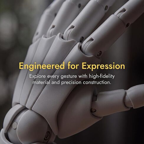 Articulated Hand, Hand Model, Multiple Joints Can be Moved, Flexible PVC in Kuwait