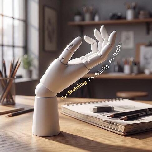 Articulated Hand, Hand Model, Multiple Joints Can be Moved, Flexible PVC in Kuwait
