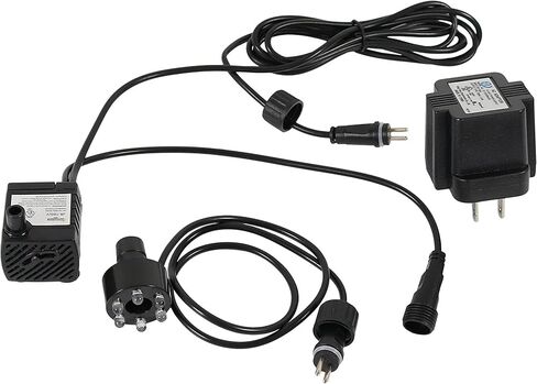 Sunnydaze 40GPH Submersible Fountain Pump with White LED & Transformer in Kuwait