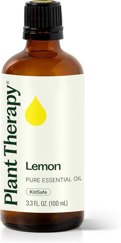 Plant Therapy Lemon Essential Oil 100 mL (3.3 oz) 100% Pure, Undiluted, Natural Aromatherapy, Therapeutic Grade in Kuwait