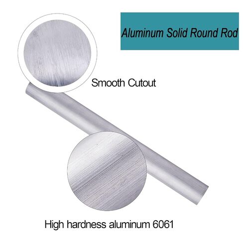 1" Aluminum 6061 Round Rod 12" Long, 1" Diameter Solid T6511 New Lathe Bar Stock in Saudi Arabia