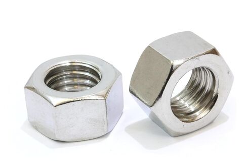 Bolt Dropper - Hex Nuts Thin - 5/16"-18-304 - Set of 100 - Secure Nut - Machine Nuts - Metric Nuts - Hardware Nuts - 3/8 Nuts in Kuwait