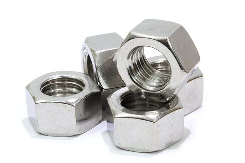 Bolt Dropper - Hex Nuts Thin - 5/16"-18-304 - Set of 100 - Secure Nut - Machine Nuts - Metric Nuts - Hardware Nuts - 3/8 Nuts in Kuwait