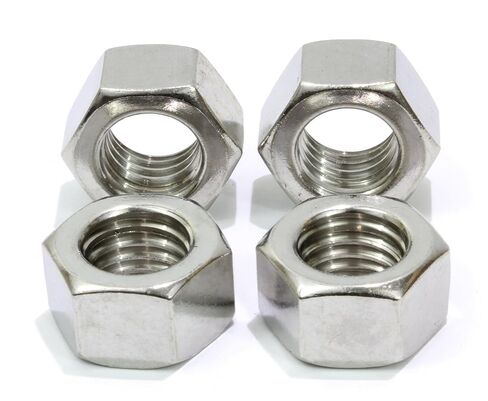 Bolt Dropper - Hex Nuts Thin - 5/16"-18-304 - Set of 100 - Secure Nut - Machine Nuts - Metric Nuts - Hardware Nuts - 3/8 Nuts in Kuwait
