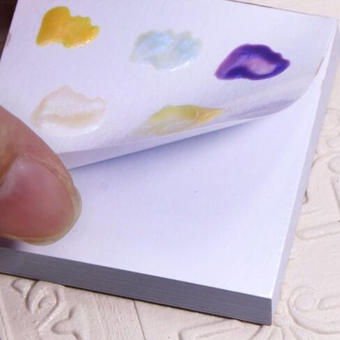 100pcs Disposable Manicure Color Mixing Paper Palettes in Saudi Arabia