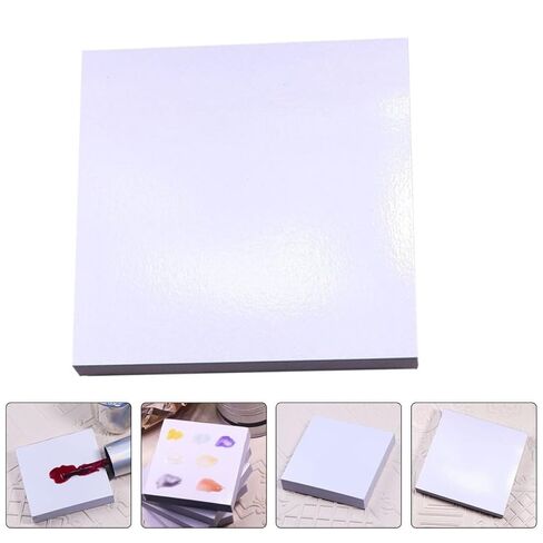 100pcs Disposable Manicure Color Mixing Paper Palettes in Saudi Arabia
