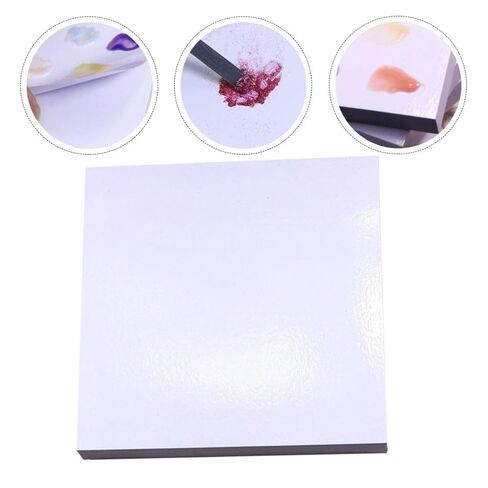 100pcs Disposable Manicure Color Mixing Paper Palettes in Saudi Arabia