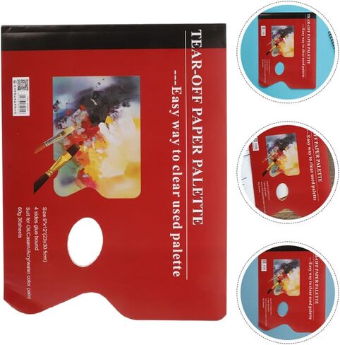 2pcs Tear Off Paint Palette Paper Gouache Acrylic Oil Painting in Saudi Arabia
