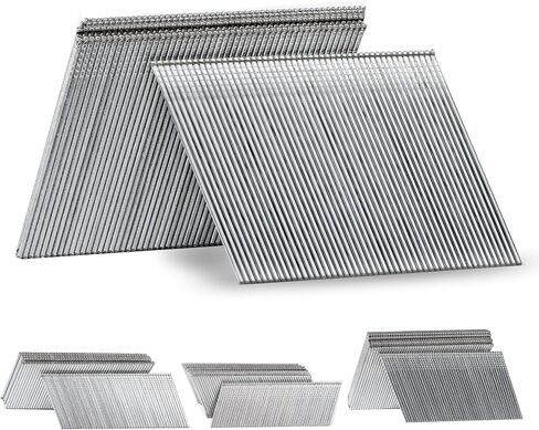 16 Gauge 20-Degree Angled Finish Nails, 1-1/2 inch 2000-Pack Galvanized, for Pneumatic, Electric Angled Finish Nailer in Kuwait
