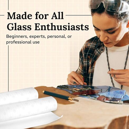 Bullseye Thinfire Kiln Paper for Glass Fusing. 20 x 20-24 Pack in Saudi Arabia