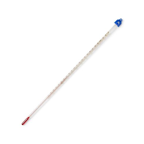 United Scientific Supplies THTCF1, Red Spirit-Filled Thermometer, 12" Length, Total Immersion, Dual Scale, -20 to 110°C Temperature Range in Kuwait