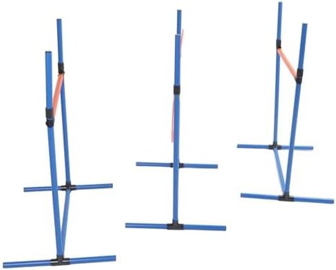 Dog Agility Course Set,Outdoor Obstacle Training Kit,with Poles,Jump Hoop, Tunnel,Backyard Exercise Gear for Small Large Dogs in Saudi Arabia