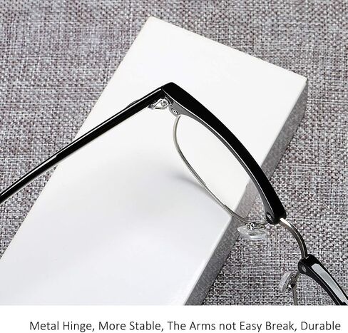 Stamen Blue Light Glasses Men, Fashion Anti Eye Strain/Filter Glare, Computer/Gaming Blue Light Blocking Glasses for Women in Kuwait
