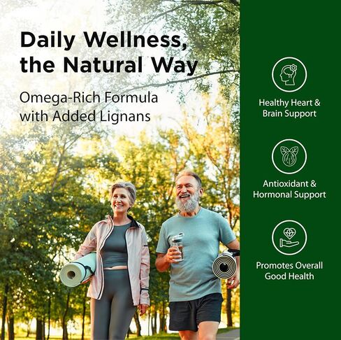 Flora - Udo's Choice High-Lignan 369 Omega Oil Blend, Udo's Oil Balanced 2:1:1 Ratio of Omega Fatty Acids, Made with Organic Flax, Sesame & Sunflower Seed Oils, 17-oz. Glass Bottle in Kuwait
