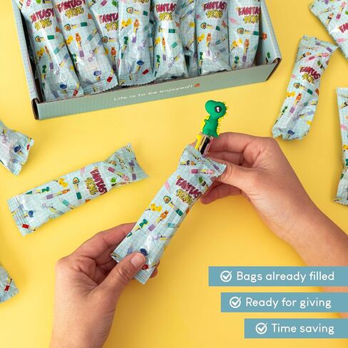 BONNYCO Multicolor Pens for Kids with Fun Figures Pack 30 Party Favors in Saudi Arabia