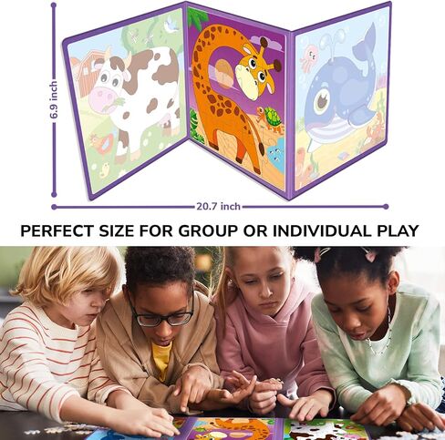 QUOKKA Magnetic Jungle & Animal Puzzles for Kids in Kuwait