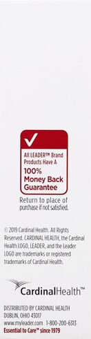 LEADER Sterile Sheer Adhesive Bandages, Latex Free, Triple Pad, Blends with Skin, Helps Prevent Infection, Comfortable Protection for First Aid and Wound Care, All One Size 3/4" x 3", 96 ct. in Kuwait