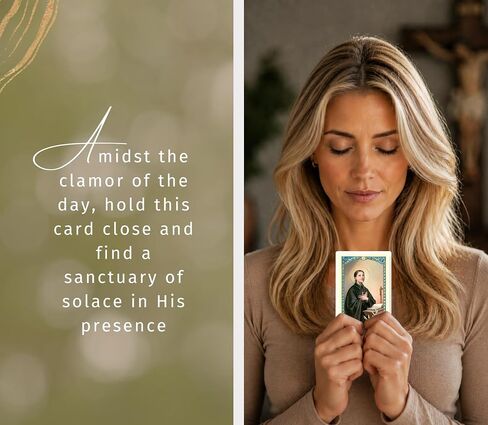 Trendzeen Saint Gemma Galgani Prayer Card - Laminated St Gemma Holy Card, Pray for Us St Gemma Medal, Our Father Prayer Card - St Gemma Galgani Holy Card Set, Total 3 Items in Saudi Arabia