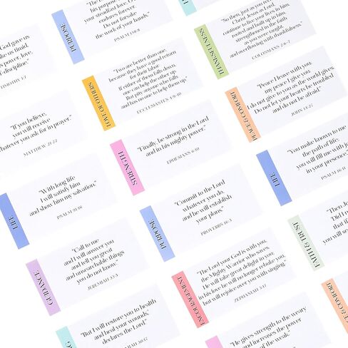 Inspirational Scripture Cards with Bible Verses Christian Affirmation Cards in Saudi Arabia