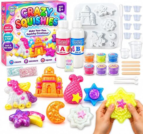 Carolart Squishy Making Kit, DIY Squishies Maker, Craft Kits for Kids in Saudi Arabia