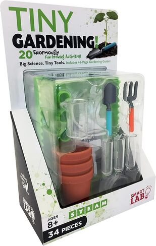 SmartLab Toys TINY Gardening with 20 Enormously Fun Growing Activities. Big Science. Tiny Tools. in Kuwait