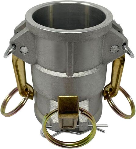 وصلة وصلة بكرة DD من الألومنيوم من نوع Gloxco، 2 بوصة Camlock أنثى × 2 بوصة Camlock أنثى (CAM-20-DD-AL) in Kuwait