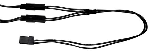 NHX 1/8 Twin Cyclone Alum HV Cooling Fans w/Cover 28000 RPM Motor Heatsink Black in Saudi Arabia