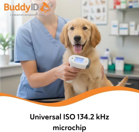BuddyID ISO Pet Mini Microchip with Lifetime Registration & Starter Tag 5ct in Kuwait