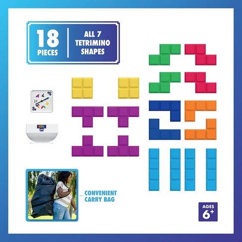 Tetris Tumble 3D – Giant Tilting Tetrimino 360° Stacking Game by Hasbro in Saudi Arabia