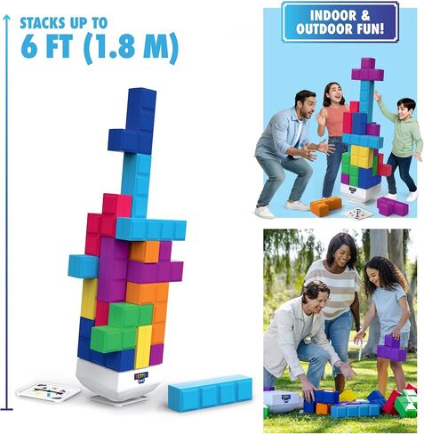 Tetris Tumble 3D – Giant Tilting Tetrimino 360° Stacking Game by Hasbro in Saudi Arabia