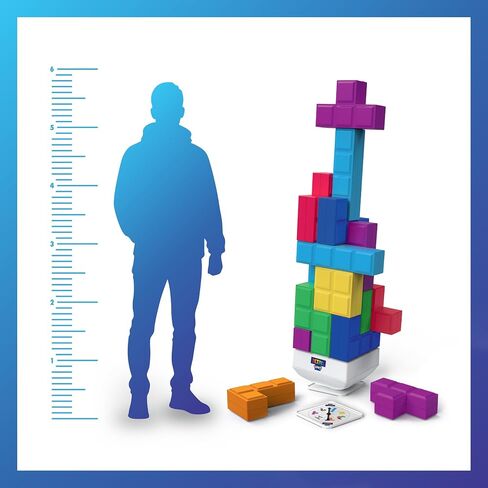 Tetris Tumble 3D – Giant Tilting Tetrimino 360° Stacking Game by Hasbro in Saudi Arabia