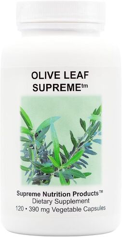 Supreme Nutrition Olive Leaf Supreme, 120 Pure Olive Leaf Vegetarian Capsules in Kuwait