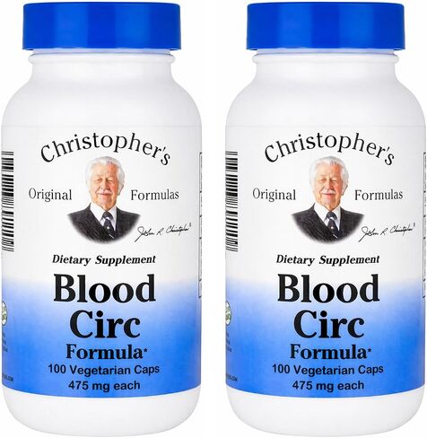 Dr. Christopher Blood Circulation Formula 100 Vegetarian caps in Saudi Arabia
