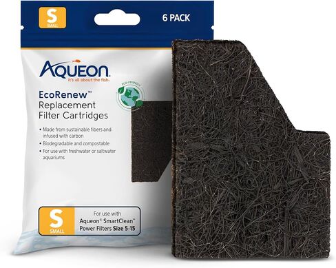 Aqueon Aquarium Fish Tank EcoRenew Filter Cartridge, Small 3 Pack in Saudi Arabia