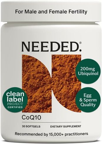 Needed. CoQ10 - Coenzyme Q10, for Men and Women, 200 mg of Ubiquinol, Supports Energy Production, Protects Cells from Damage, and Supports Metabolism | 30 softgels in Saudi Arabia