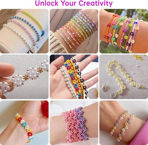 Redtwo 3mm 45000pcs Glass Seed Beads Kit in Saudi Arabia