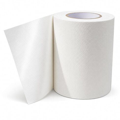 Autrends White Repair Tape - 4" x30ft Tent Repair Tape RV Awning Repair Tape Strong Adhesive Waterproof Tape Tarp Repair Tape Repair kit for Indoor/Outdoor Use, RV, Boat Etc. in Kuwait