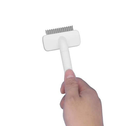 Undercoat Shedding Brush for Dogs & Cats, Grooming Comb for Long Hair, Dematting Comb, Deshedding & Dematting Tool, for Cats & Small/Medium Dogs in Saudi Arabia